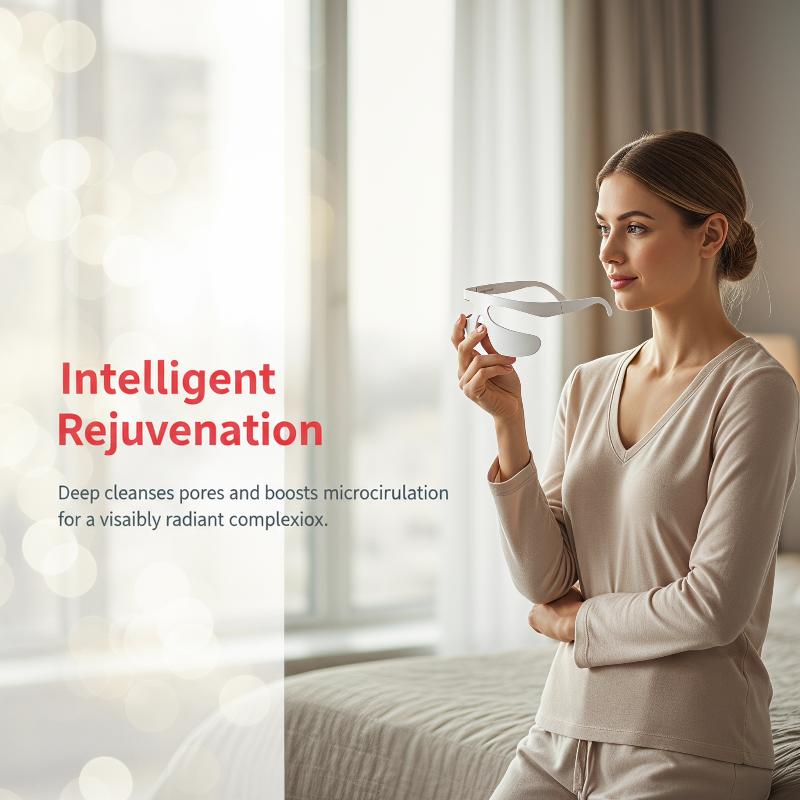 Portable Smart Eye Massager 3D - Light Therapy Glasses ulasan dan harga