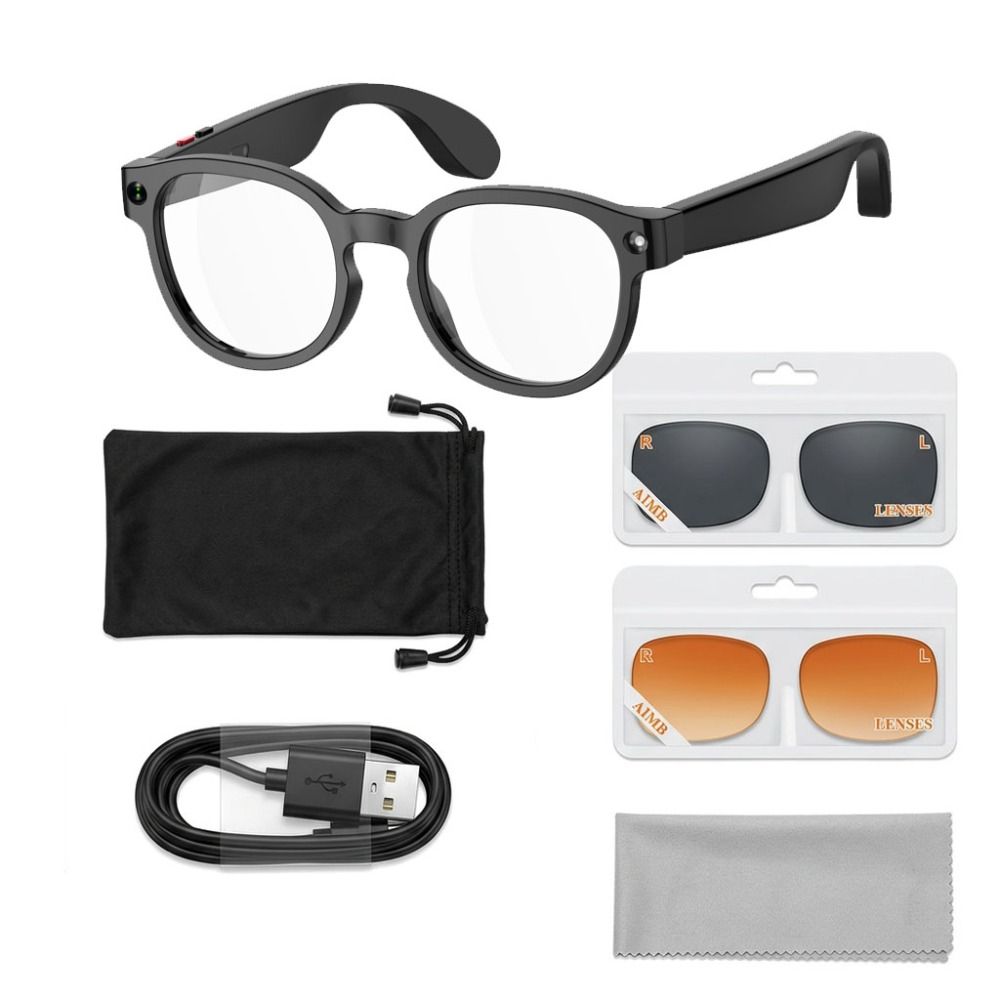 2 in 1 AI Smart Glasses HD Pho - Smart Glasses Lens ulasan dan harga